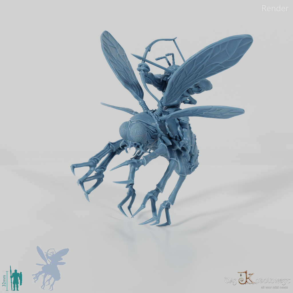 Insektenvolk-Fliegenreiter - Bogenschütze