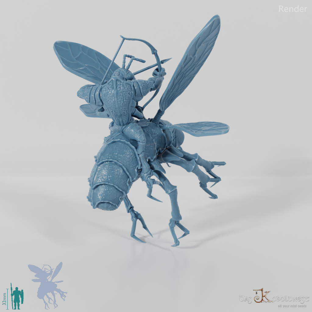 Insektenvolk-Fliegenreiter - Bogenschütze