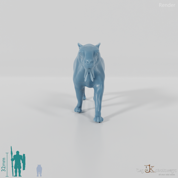 Thylacosmilus atrox 01 - JJP