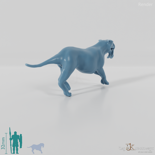 Thylacosmilus atrox 03 - JJP