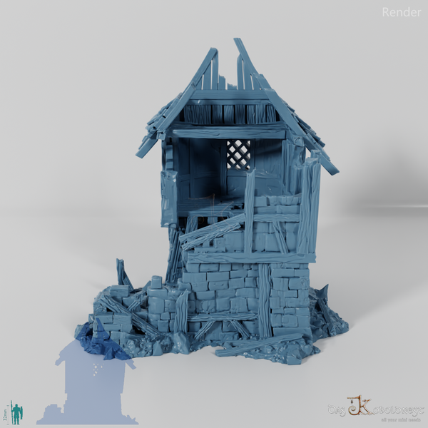 Old half-timbered ruins 02