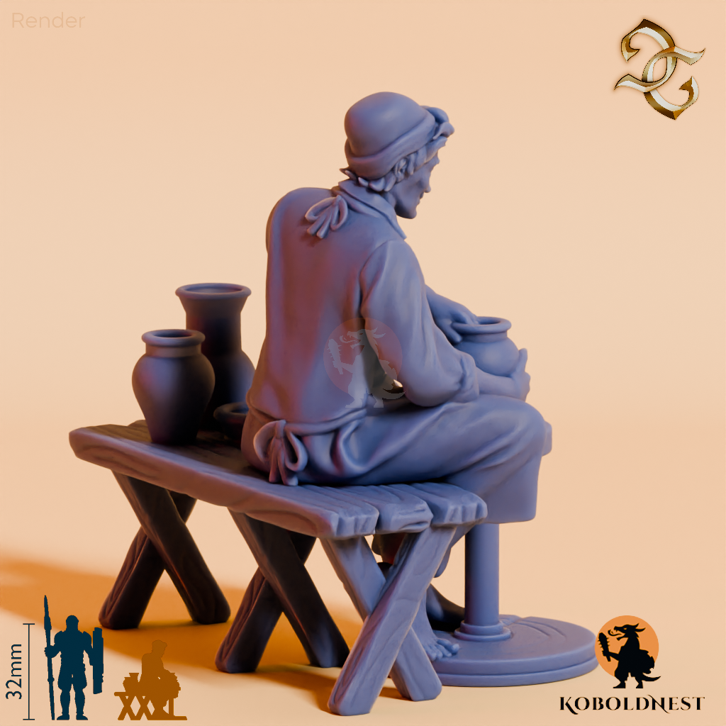 Tobias Potter, Töpfer