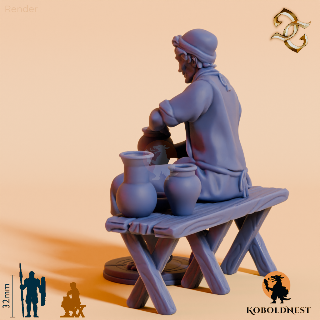 Tobias Potter, Töpfer