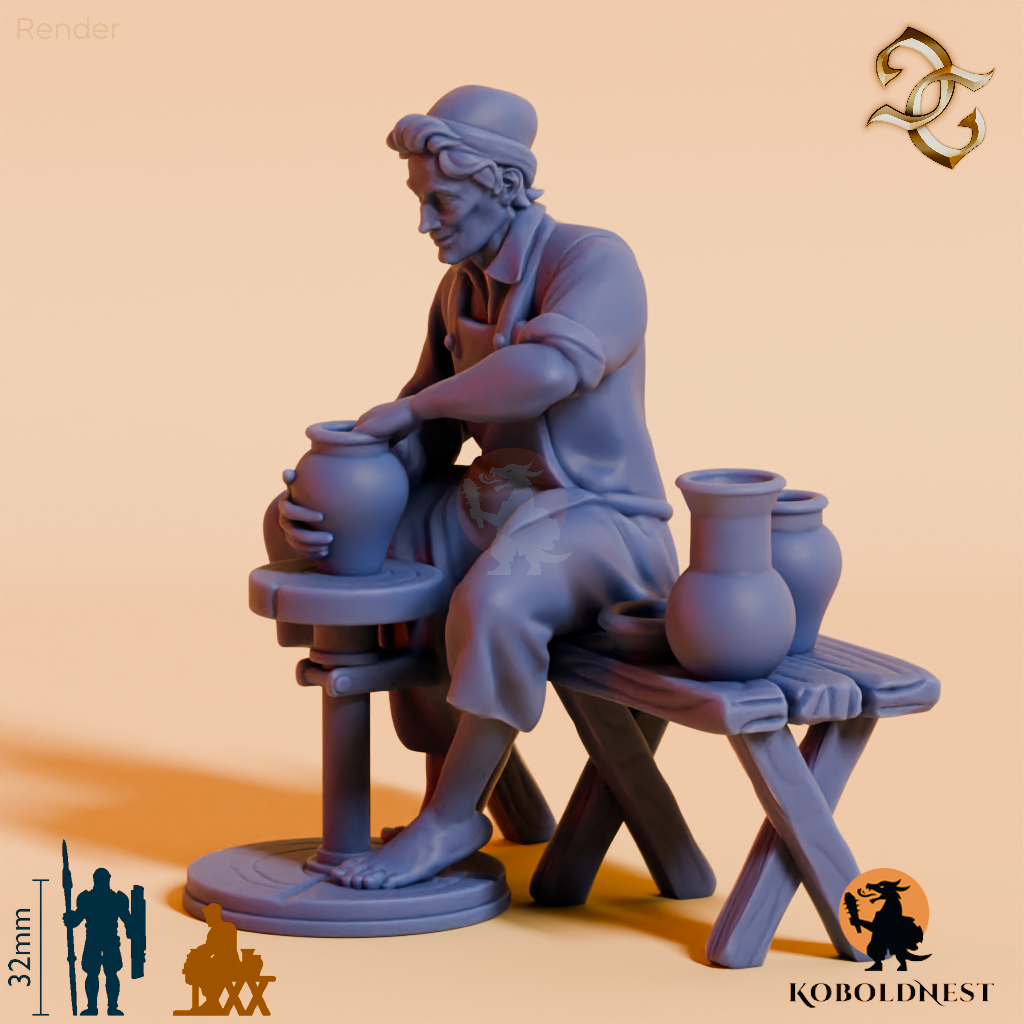 Tobias Potter, Töpfer