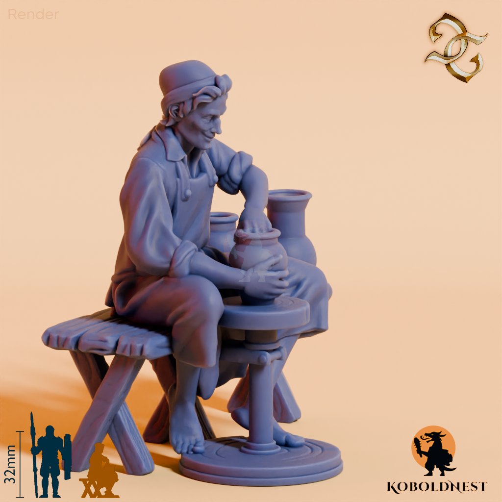 Tobias Potter, Töpfer