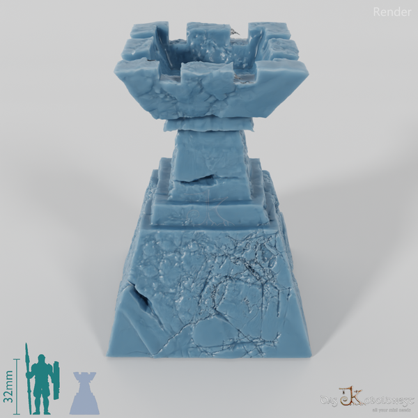 Fire Bowl - Dwarven Fire Pillar 01, extinguished