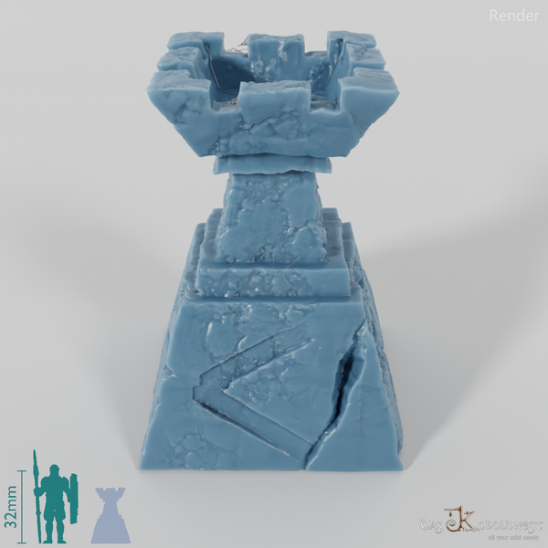 Fire Bowl - Dwarven Fire Pillar 01, extinguished