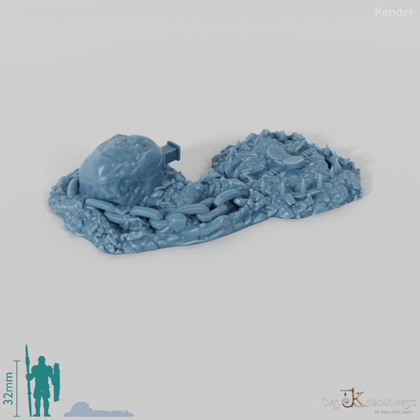 Trap - Camouflaged bear trap