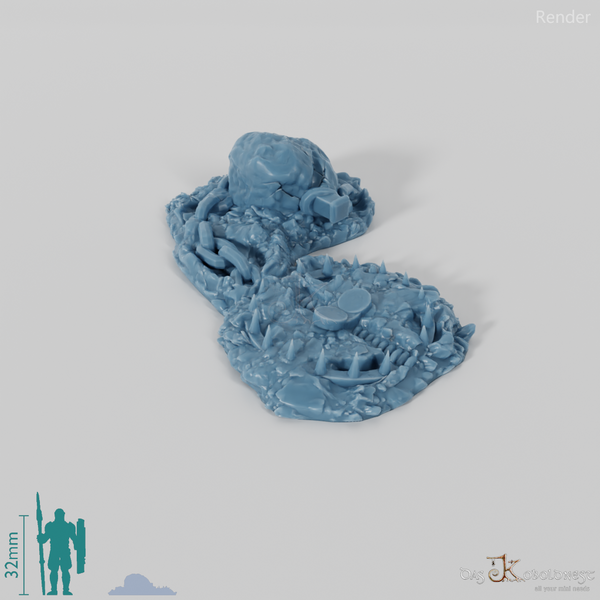 Trap - Camouflaged bear trap