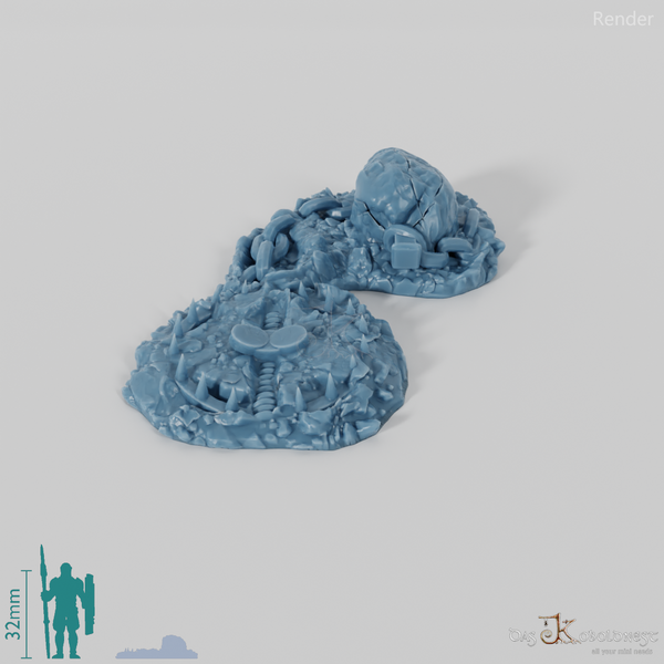 Trap - Camouflaged bear trap