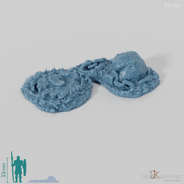 Trap - Camouflaged bear trap