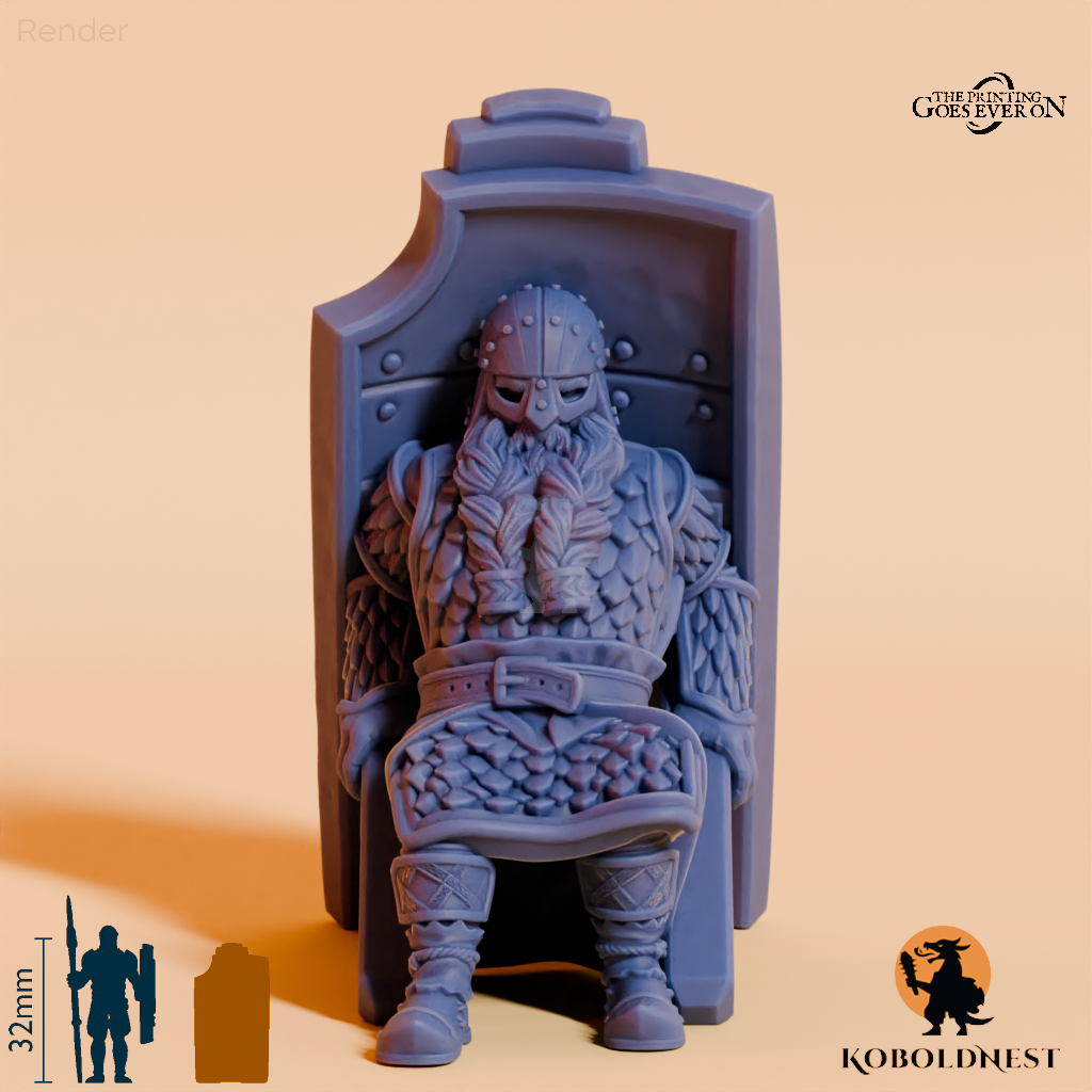 Minenzwerg-Schatzwächter - Schildträger