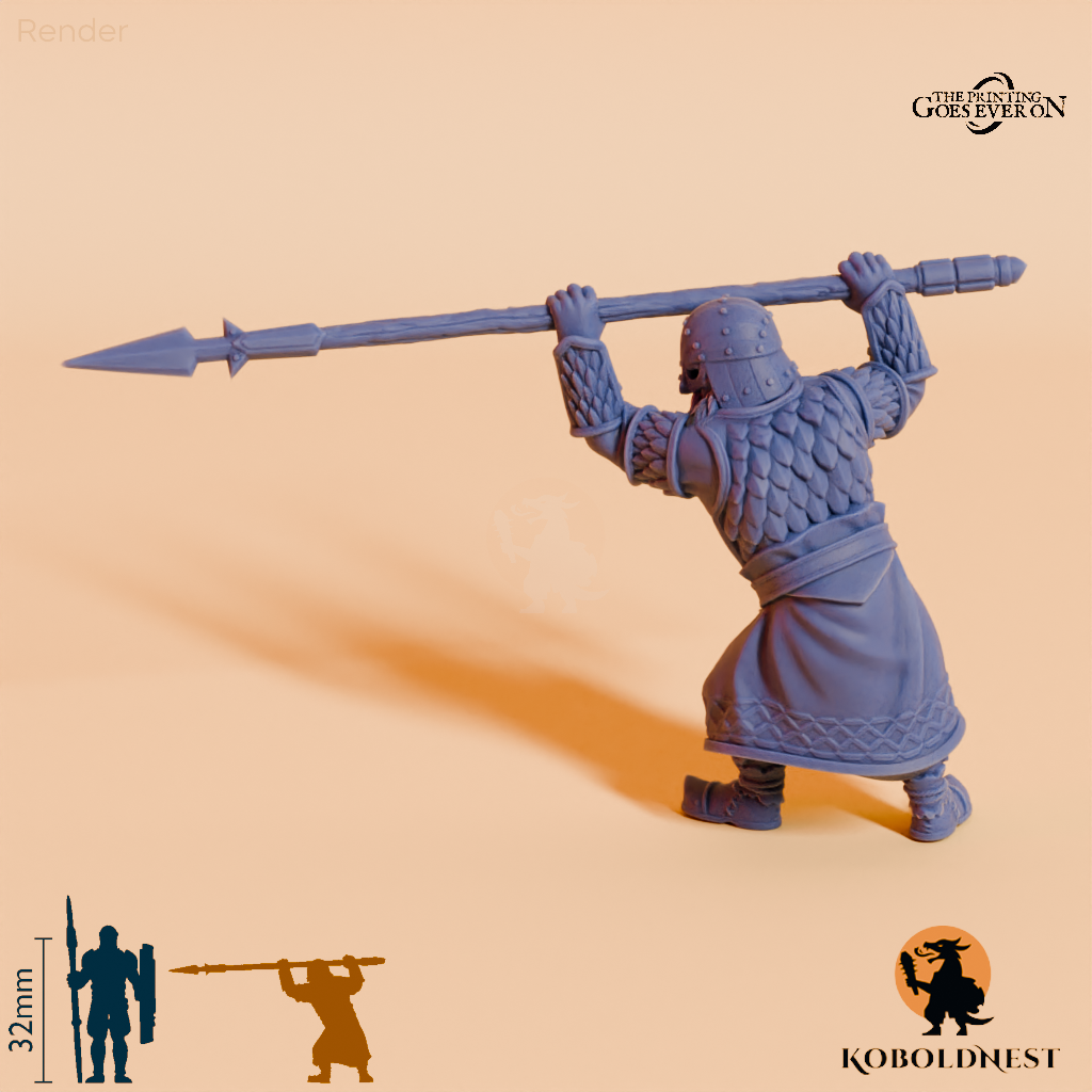 Minenzwerg-Schatzwächter - Speerträger