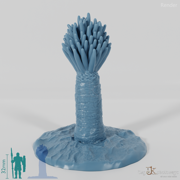 Palm lily with trunk