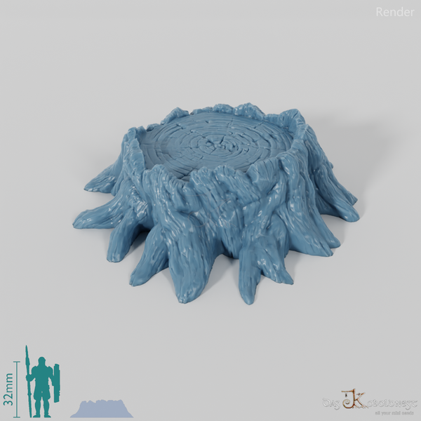 Wood stump 03