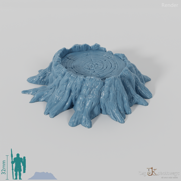 Wood stump 03