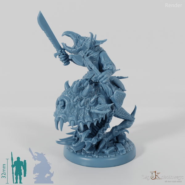 Berggoblin-Trollhundreiter - Komplettset