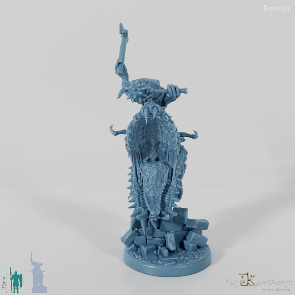 Mountain Goblin Trollhound Rider 06