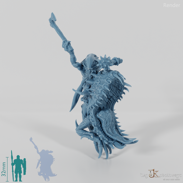 Mountain Goblin Trollhound Rider 06