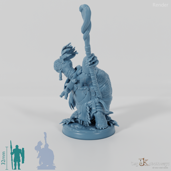 Schildkrötenvolk-Schamane 01