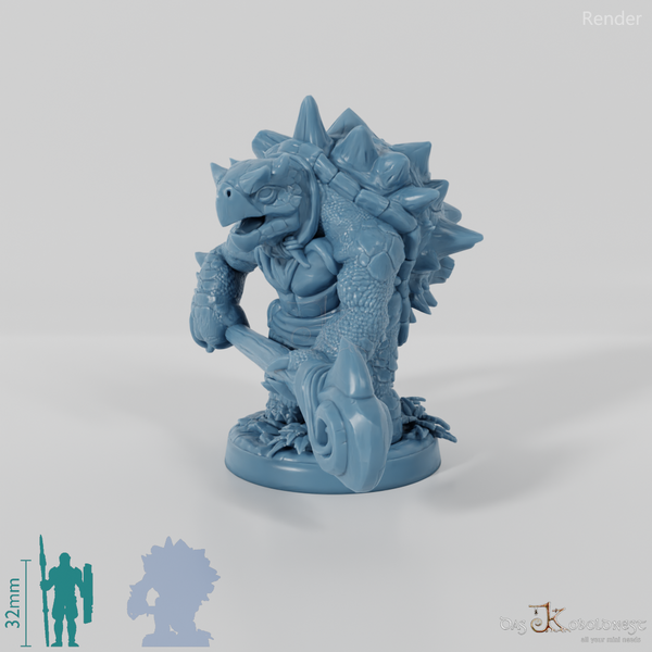 Schildkrötenvolk-Krieger 01