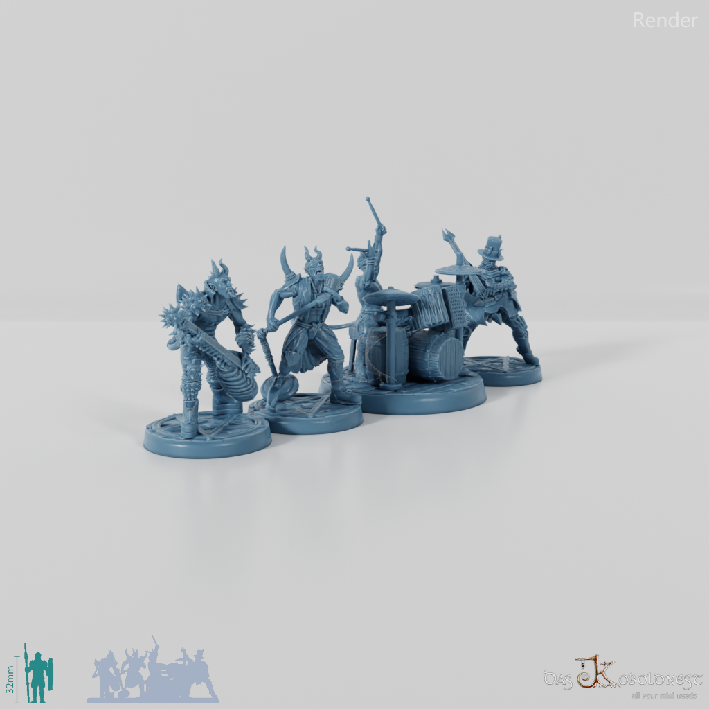 Unicorn Meat Pie - Tiefling metal band