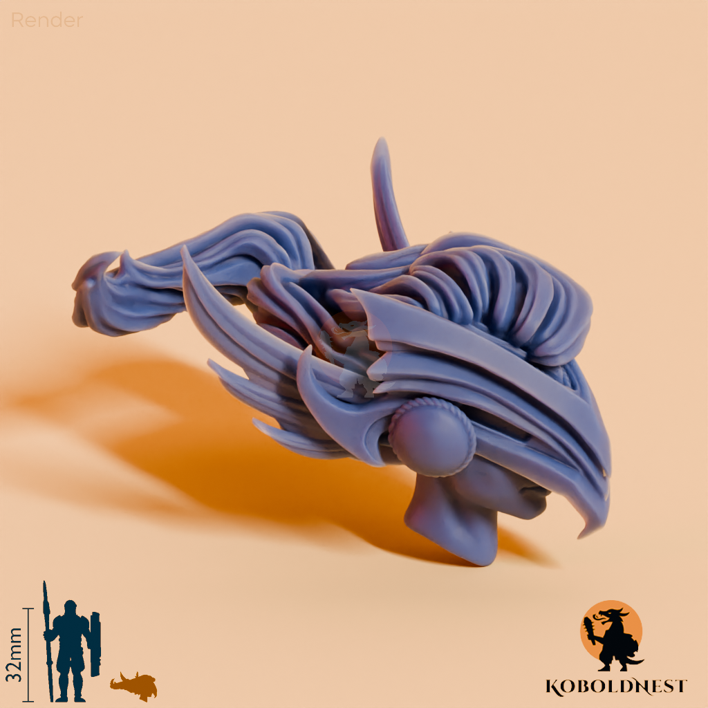 Walkürenkopf - Helm, dynamisch