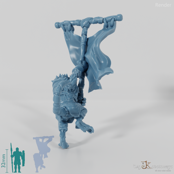 Vermin Warriors standard bearer