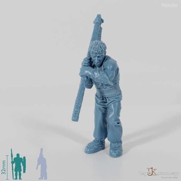 Nordischer Lastenträger, bewaffnet 2