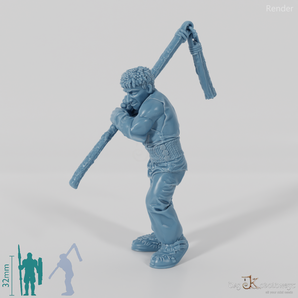 Nordischer Lastenträger, bewaffnet 2