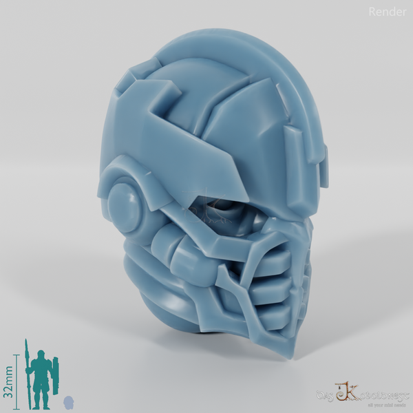 Space Soldiers - Marauderkopf 01