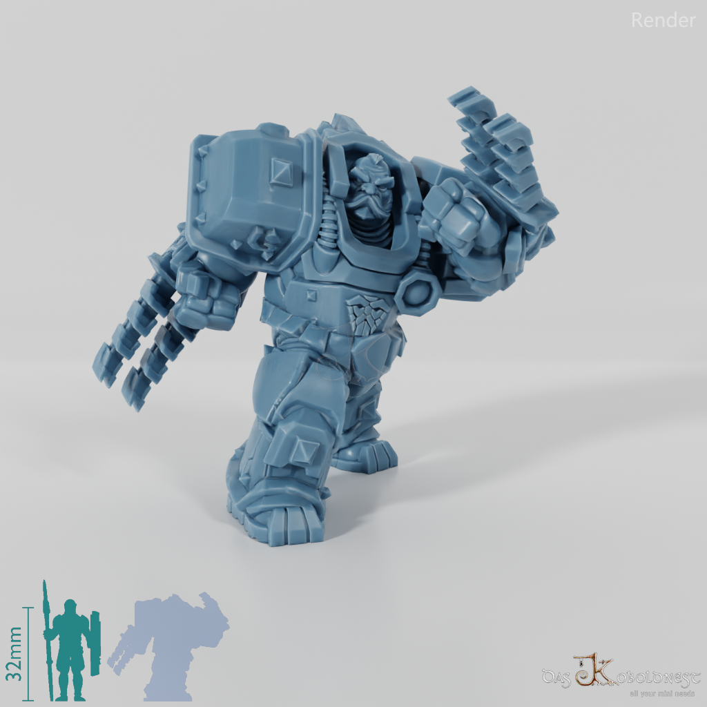 Khazaroth Empire - Iron Mole mit Klingenhandschuh 10