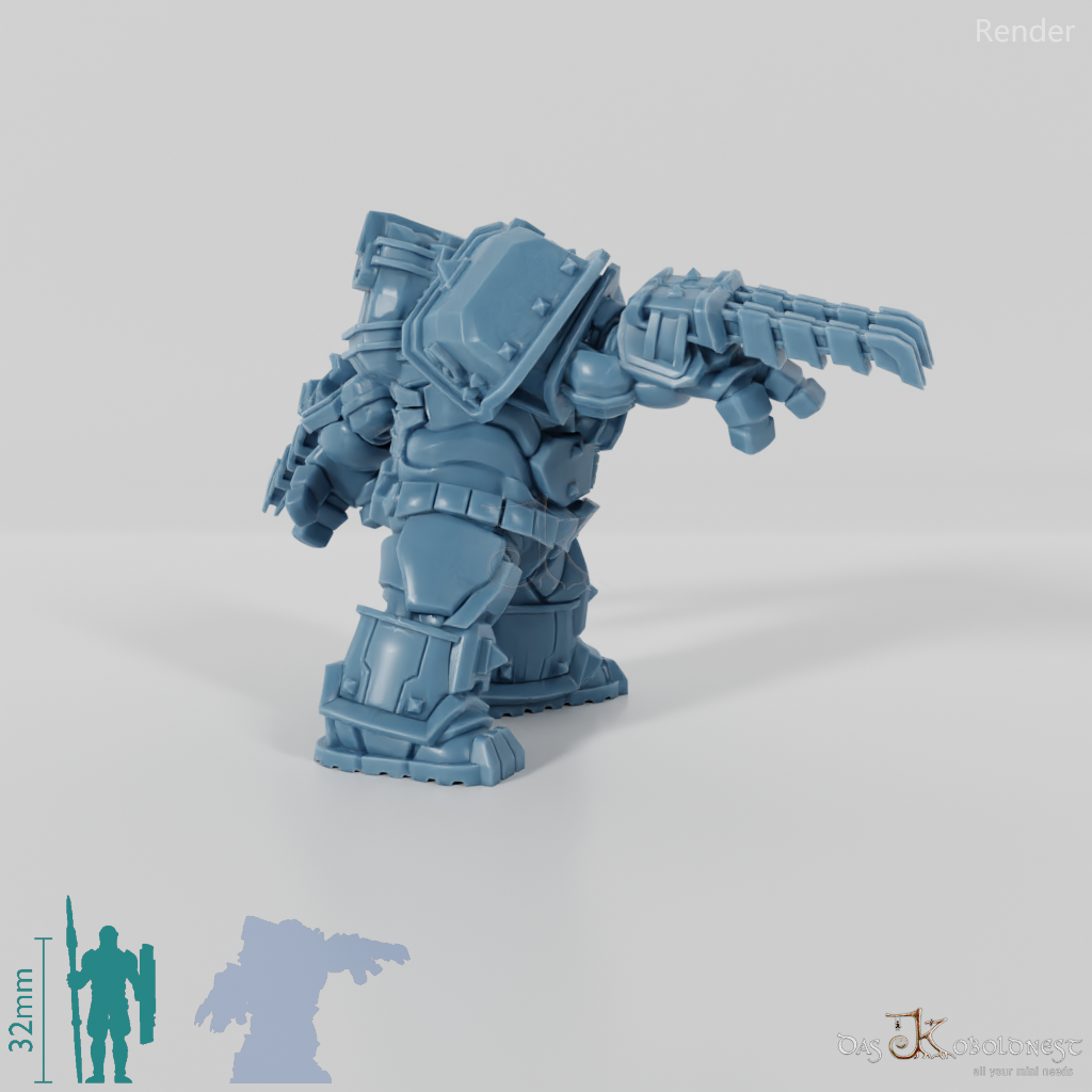 Khazaroth Empire - Iron Mole mit Klingenhandschuh 01