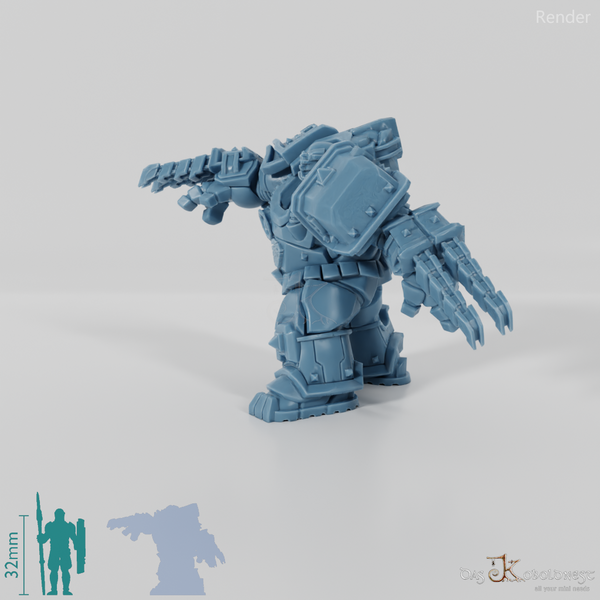 Khazaroth Empire - Iron Mole mit Klingenhandschuh 01