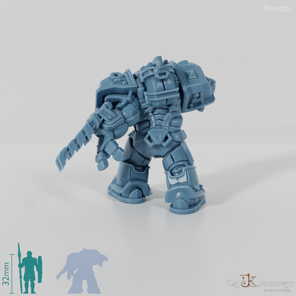 Khazaroth Empire - Iron Mole mit Klingenhandschuh 01