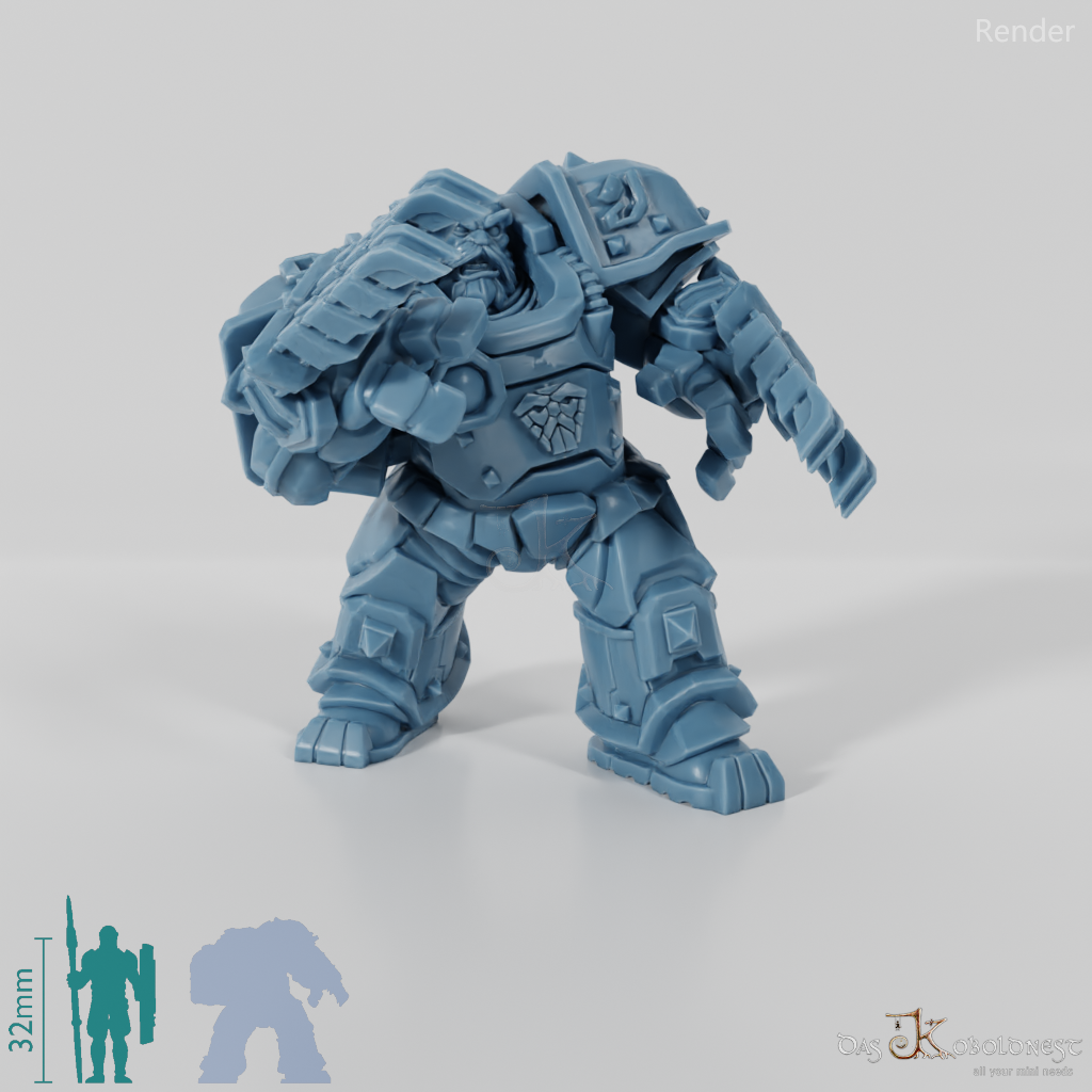 Khazaroth Empire - Iron Mole mit Klingenhandschuh 02