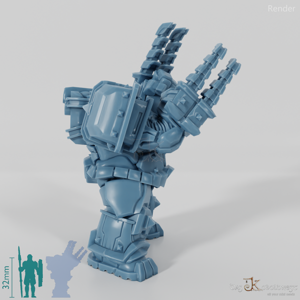 Khazaroth Empire - Iron Mole with Bladed Gauntlet 03