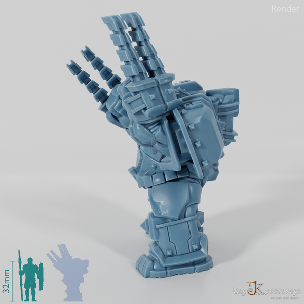 Khazaroth Empire - Iron Mole with Bladed Gauntlet 03