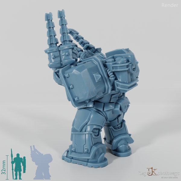 Khazaroth Empire - Iron Mole with Bladed Gauntlet 03