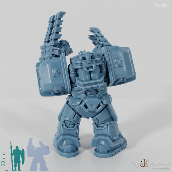 Khazaroth Empire - Iron Mole with Bladed Gauntlet 03