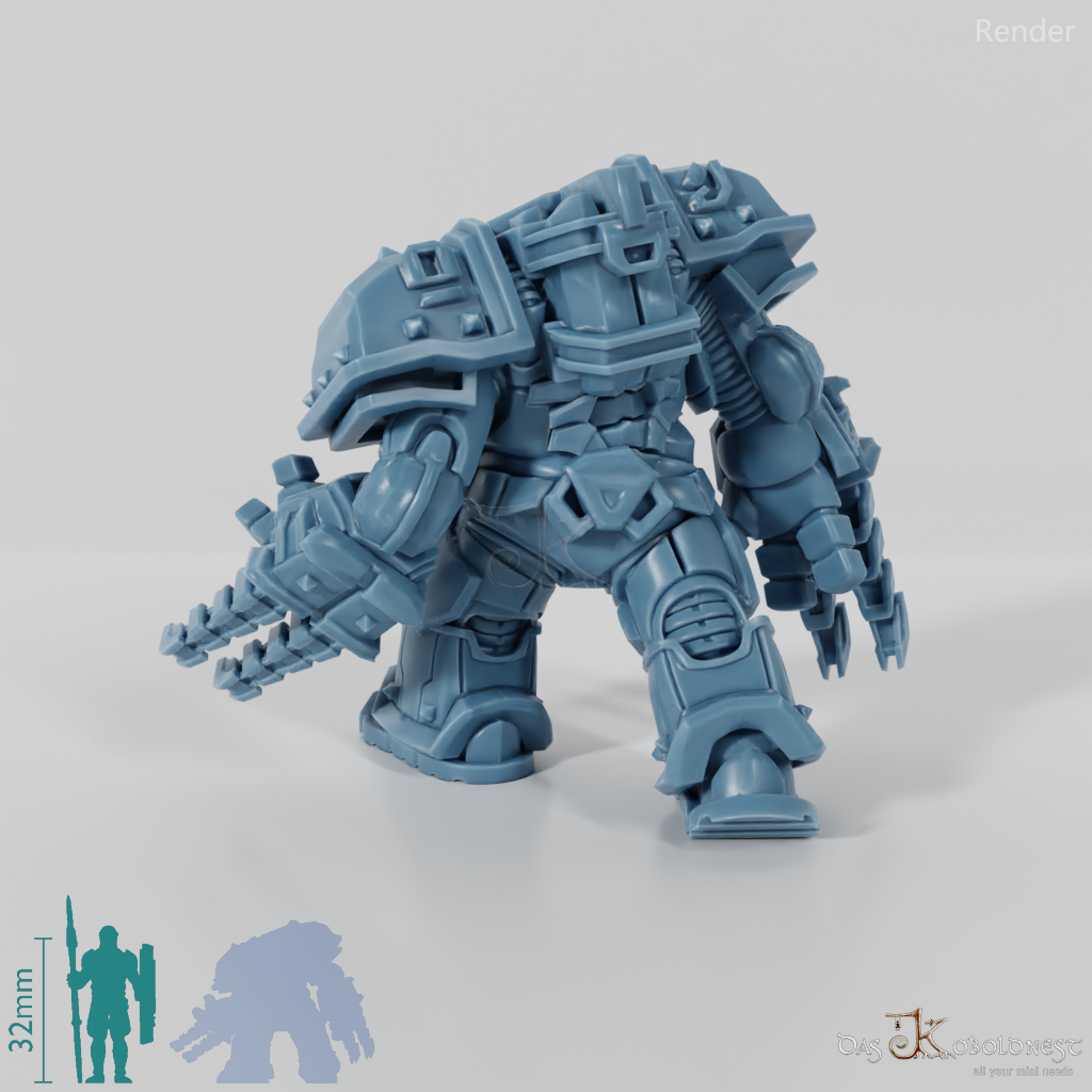 Khazaroth Empire - Iron Mole mit Klingenhandschuh 04