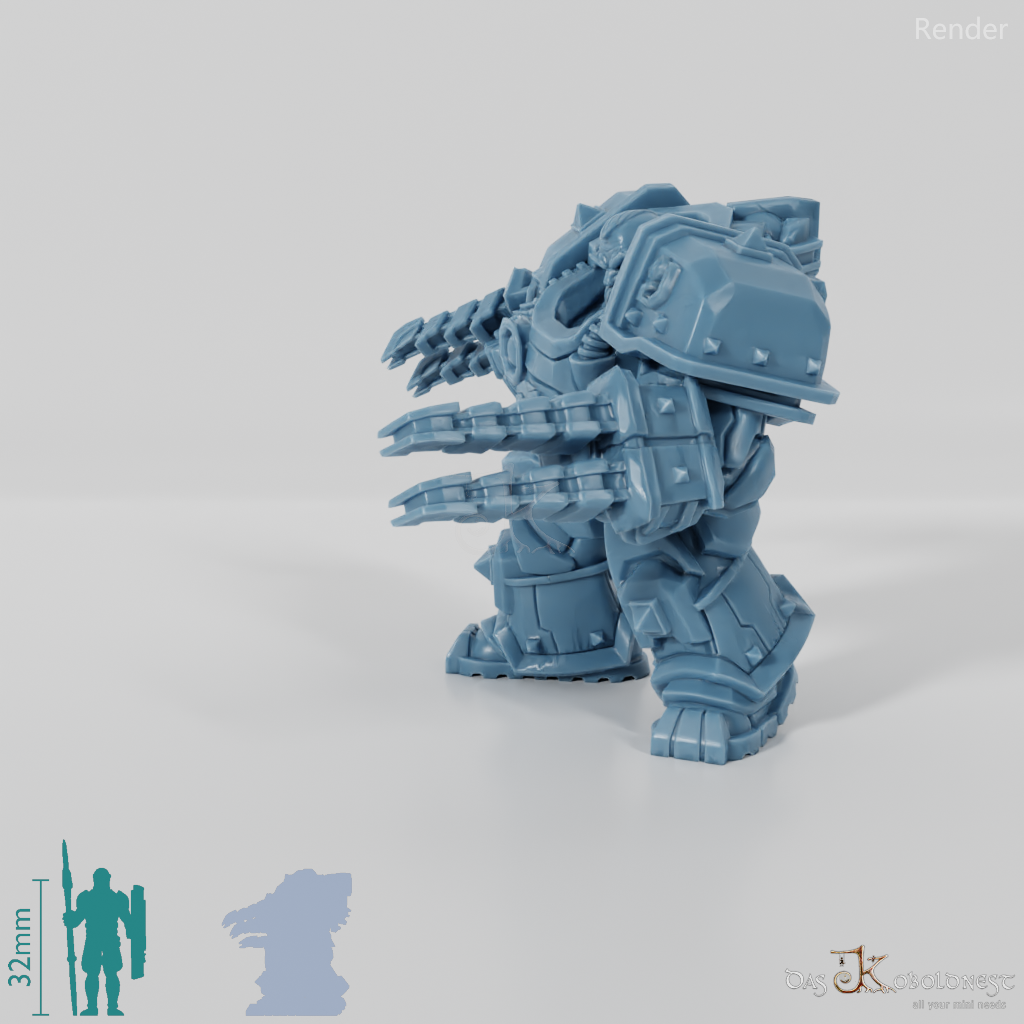 Khazaroth Empire - Iron Mole mit Klingenhandschuh 05