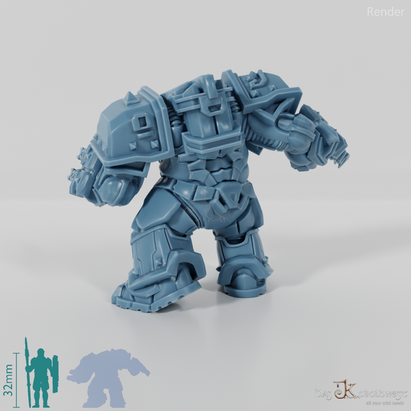 Khazaroth Empire - Iron Mole with Bladed Gauntlet 05