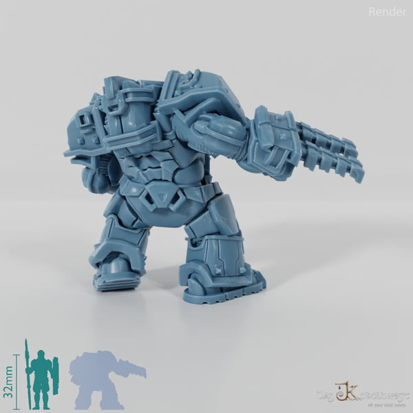 Khazaroth Empire - Iron Mole with Bladed Gauntlet 05