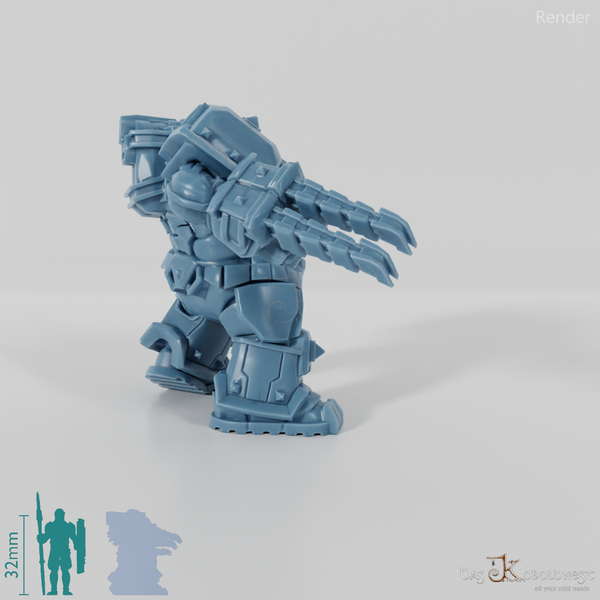 Khazaroth Empire - Iron Mole with Bladed Gauntlet 05