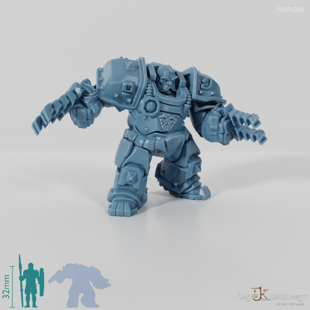 Khazaroth Empire - Iron Mole mit Klingenhandschuh 05