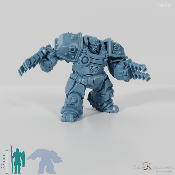 Khazaroth Empire - Iron Mole with Bladed Gauntlet 05