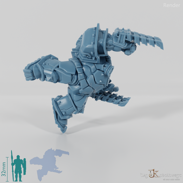 Khazaroth Empire - Iron Mole mit Klingenhandschuh 06