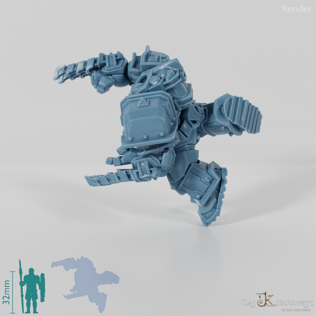 Khazaroth Empire - Iron Mole mit Klingenhandschuh 06