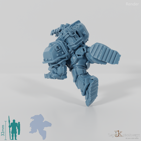 Khazaroth Empire - Iron Mole mit Klingenhandschuh 06